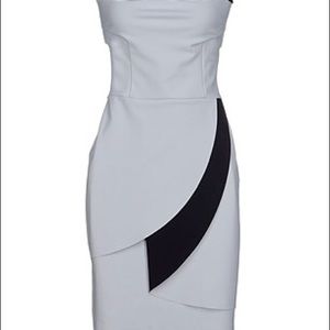 Christies a Porter Light Gray Tube Dress